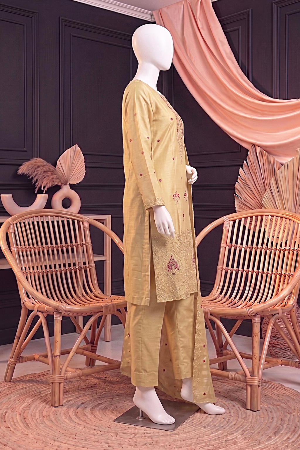 Nazakat — 3 Piece Unstitched Suit