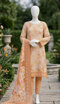 SP 06 -Signature Digital Printed Lawn 3 Piece Unstitched Suit by Utsav