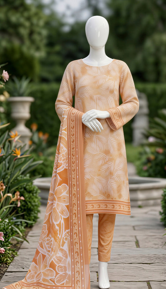 SP 06 -Signature Digital Printed Lawn 3 Piece Unstitched Suit by Utsav