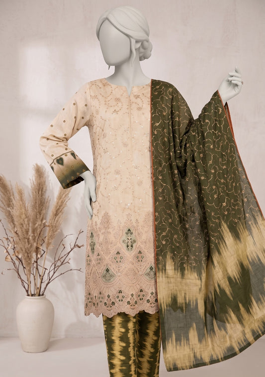 GU.02 - Gull Kaari Printed Lawn -3 Piece Unstitched Suit by Utsav